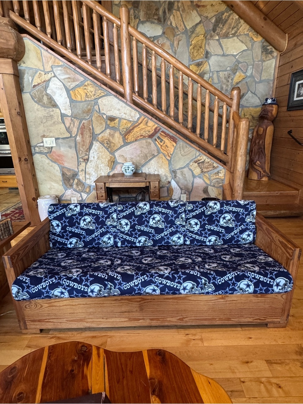 DALLAS COWBOYS Fans: THIS END UP Classic Machine Washable Slipcover 2-piece Set - Picture 13 of 16